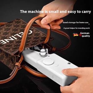 ポータブル 家庭用 電動ソーイングキット 多機能ミニハンドミシン 厚物 DIY ハンドメイド プラスチック製 - Product Image 2