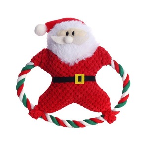 Noel Pet için yavru eğitim sınır ötesi interaktif eğlenceli için çevre dostu oyuncak Golden Retriever peluş oyuncak köpek - Product Image 5