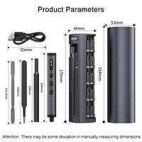 Disponible en Stock: Kit de Destornillador Eléctrico de Precisión 78 en 1 con 5 Niveles de Torque / 4 Luces LED para Reparación de PC y Teléfonos