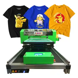 Funsun-impresora de camisetas personalizada, máquina de impresión Digital directa a la ropa