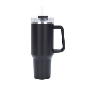 Gobelet de voyage H1.0 pour voiture, 40 oz, à double paroi isolée, avec couvercle, paille et base antidérapante, personnalisable avec logo ODM - Product Image 6