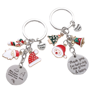 Kawaii Vintage Cartoon Mermaid Pendant Keychain Cute Sea Fish Design Starfish Shell Zinc Alloy Carabiner Keyring Fashion - Product Image 1