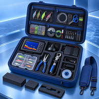 Étui de transport portable en EVA pour équipement de pêche, protection rigide pour petits outils, séparateurs amovibles, taille personnalisée, logo, fournisseur OEM
