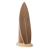 Planche d'équilibre en bois XLAN avec rouleau, entraîneur de surf d'intérieur, équipement de fitness à domicile pour l'entraînement athlétique de ski, hockey, baseball, SUP