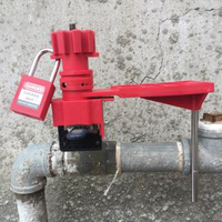 Verrouillage de vanne universel Vanne à bille électrique Verrouillage de vanne Nylon PA Cadenas FMA09