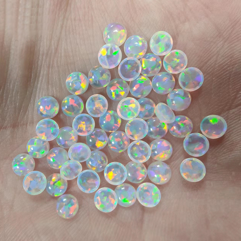 Wholesale Japan Kyocera OP534 Synthetic Opal Cabochons