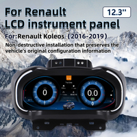 Compteur de vitesse personnalisé pour tableau de bord, contrôleur de voiture, compteur de vitesse Carplay, compteur de tableau de bord de voiture, Renault Koleos 16-19