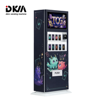 Kiosque de vente de cartes intelligentes DKM avec paiement par code QR et SDK pour les packs mystères, les boîtes surprises, les cartes d'anime et les cartes sportives