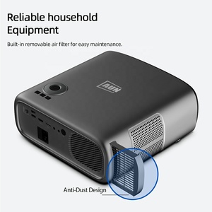 Mini projecteur portable OEM, ANSI 1080P Full HD, projecteur vidéo Android, projecteur de jeu 4K, mini projecteur avec sac et support AKEY9S - Product Image 4