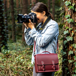 יצרן עור משובח כתף מצלמה תיק dslr mirrorless נסיעות צילום נייד הוספה שקיות - Product Image 2