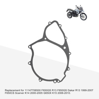 GOOFIT Joint de couvercle de stator de remplacement pour 11147706500 F650GS R13 F650GS Dakar R13 1999-2007 F650CS K14 2000-2005 G650X