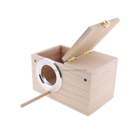 Taille personnalisée en gros coffrets cadeaux de nid de pigeon non finis cage d'élevage et boîte d'emballage de nid de pigeon d'oiseau
