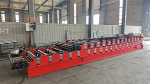 0,18 Full Hard Ibr y <span class=keywords><strong>Corru</strong></span> Roof Panel Máquina formadora de rollos Máquina para fabricar láminas para la fábrica DiXin de Sudáfrica - Product Image 5