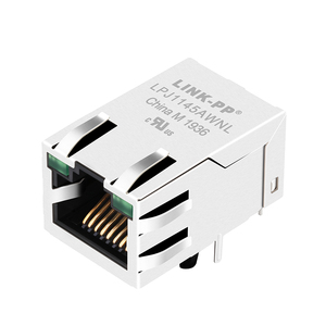 Connecteur <span class=keywords><strong>RJ45</strong></span> femelle, 100 Base T, <span class=keywords><strong>1</strong></span> <span class=keywords><strong>Port</strong></span>, HR971169C/HR871119C, PCB - Product Image 1