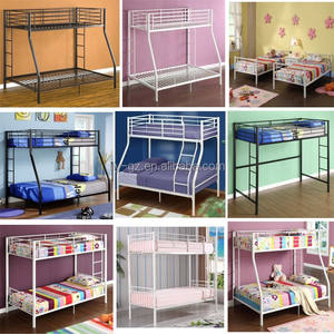 Оптовые двухъярусные кровати с металлическим каркасом, экономящие место, со столом и шкафом для гостиниц, общежитий, школ, детских двухъярусных кроватей - Product Image 6