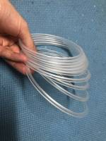 Accessoires pour plafond tendu ZHIHAI, trou pour éclairage, fixation, anneau rond en plastique acrylique