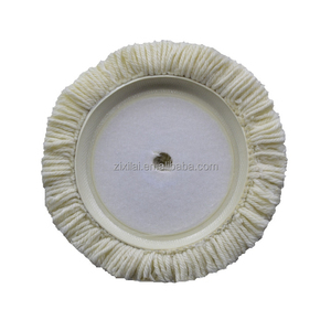 Wool Polishing compound cutting polishing pad Flexible Pads Marble Stone Car 7 inch Yellow White buffing