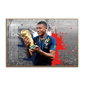 5D diamante cristallo porcellana pittura giocatore di calcio Kylian Mbappe Ball Star player decorazione della casa un regalo per un coy - Product Image 1
