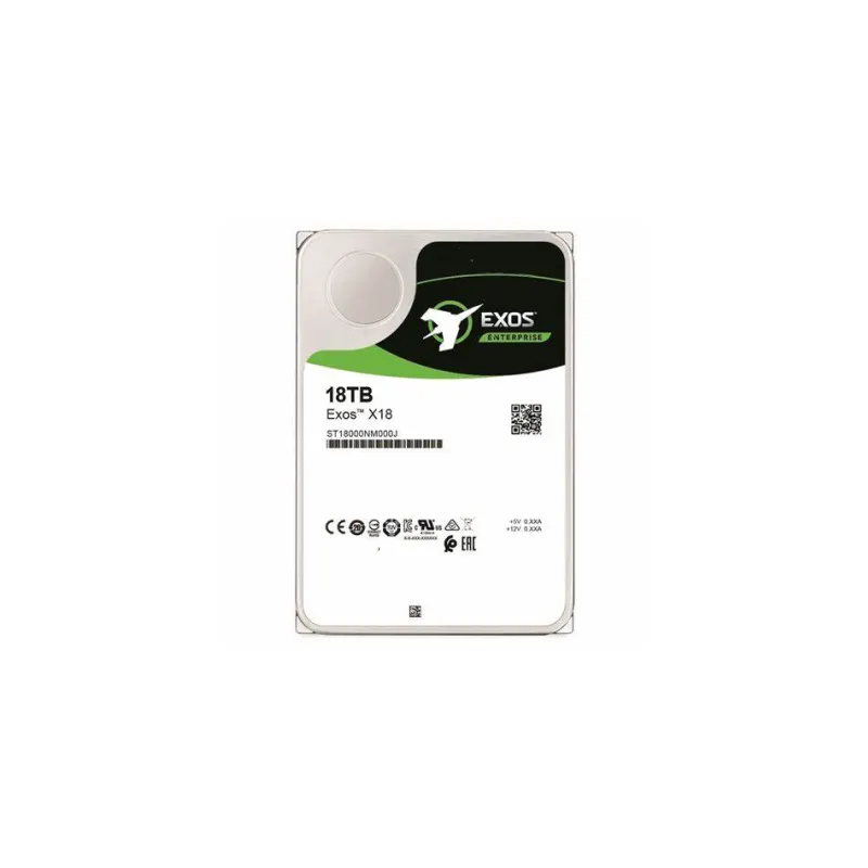 Seagate Exos X18 18 TB 하드 드라이브 디스크 내부 SAS 12 Gb/s SAS HDD 용 기존 ST18000NM004J