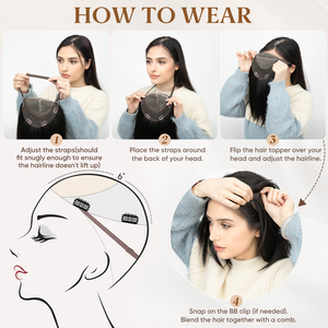 Topper <span class=keywords><strong>per</strong></span> Capelli Sintetici Biondi di Alta Qualità con Base Mono e Frontale in Pizzo Fibra Futura Senza Colla <span class=keywords><strong>per</strong></span> Donne - Product Image 5