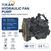 Pompe à ventilateur hydraulique D375 pour bulldozer Komatsu D375AX-6, compatible avec les références 708-1S-00950, 708-1W-00690, 708-1W-00920