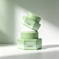 Vente en gros usine – Pots hexagonaux en gel UV 5g/15g/30g avec couvercle, emballage cosmétique en plastique vide personnalisable