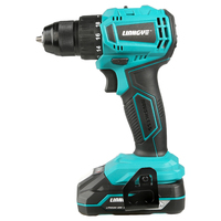 Perceuse-visseuse sans fil moderne 20V sans balais, couple de 40 Nm, perceuse compacte avec mandrin auto-serrant, légère (0,8 kg) pour professionnels