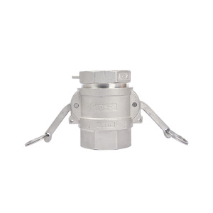 Raccord rapide en acier inoxydable de type A D, connecteur femelle fileté 304, usage industriel - Product Image 1