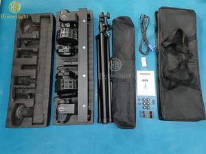 Projecteurs mobiles professionnels pour <span class=keywords><strong>DJ</strong></span>, équipement de discothèque, bar à <span class=keywords><strong>DJ</strong></span>, éclairage de scène LED RGBW 4-en-1 avec support - Product Image 3