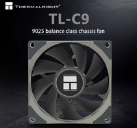 Ventilador de CPU para PC Thermalright TL-C9 92*92*25MM, Ventilador Silencioso de 4 Pines PWM para Caja de Escritorio