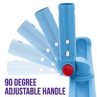 BONNY Brosse murale en nylon pour le nettoyage de la piscine avec poignée réglable Balai de lavage de piscine