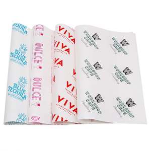 กระดาษห่ออาหารกันน้ำมัน พิมพ์โลโก้ตามสั่ง กระดาษไขกันน้ำมัน กันไขมัน พิมพ์ออฟเซ็ต กระดาษอบขนม เยื่อไม้บริสุทธิ์ - Product Image 4