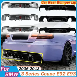 ลิ้นกันชนหลังรถยนต์สำหรับซีรีส์ 3 คูเป้ E92 E93 ปี 2006-2013 สำหรับชุดแต่งสไตล์ M Sport ดิฟฟิวเซอร์ สปลิตเตอร์ สปอยเลอร์ ชุดแต่งภายนอก - Product Image 1