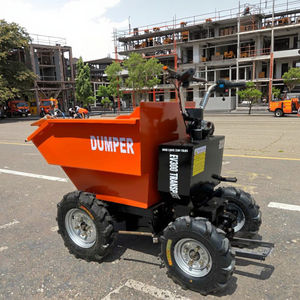 Прямая с завода, погрузчик с бортовым руловым погрузчиком, мини-самосвал, самозагружающий бензиновый мощный Барроу для домашнего использования, бесплатная доставка, OEM насос - Product Image 2