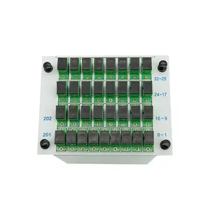 PLC 카세트 분배기 1x8 1x16 1*16 SC/UPC SC/APC 카드 삽입 PLC LGX 분배기 모듈 1:8 포트 광섬유 PLC 분배기