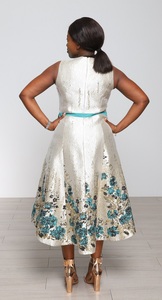 Traje de Vestir Elegante de Alta Calidad OEM de Fábrica Enlin, Traje de Vestir Decente para Mujer para Iglesia - Product Image 6
