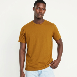 T-shirt 100% coton respirant, vente en gros, personnalisation à bas prix, impression ou broderie de votre propre logo, t-shirt à manches courtes pour homme, col rond - Product Image 1