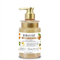 Gel Douche Exfoliant Éclaircissant pour la Peau au Glutathion Herbal Médicinal