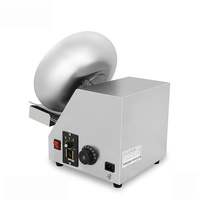 Machine à enrober les amandes au chocolat, enrobeuse automatique d'amandes pour amandes et noix enrobées de chocolat