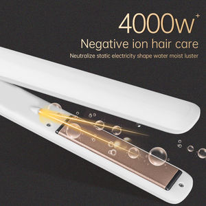 Lisseur de cheveux professionnel électrique en céramique PTC à ions négatifs, écran LCD, chauffage rapide, double tension réglable, garantie 1 an - Product Image 5