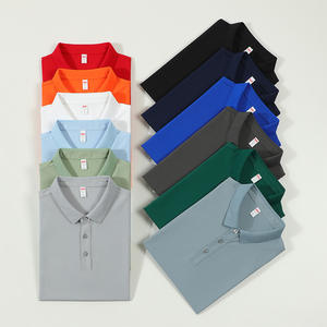 Maglietta da uomo personalizzata <span class=keywords><strong>per</strong></span> Polo da lavoro a maniche corte lavorata a maglia con Logo della società di Golf culturale stampata con Logo ricamato - Product Image 2