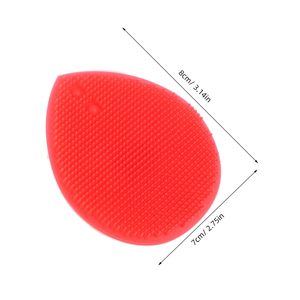 Custom logo Mini Silicone Face Scrubbers Tool Face <b>Cleanser</b> Massager Brush Facial Cleansing Brush Bath Brush - Product Image 2
