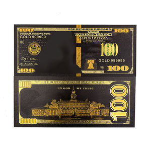 <span class=keywords><strong>ธนบัตร</strong></span>สะสม<span class=keywords><strong>แบบ</strong></span>กำหนดเอง <span class=keywords><strong>100</strong></span> ดอลลาร์สหรัฐ ทำจากโพลิเมอร์เคลือบทอง - Product Image 4