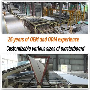 1200*2400mm Batch Drywall Gypsum <strong>Board</strong> Moisture Proof Gypsum <strong>Board</strong> Fire protection Wall Panels Cement <strong>Boards</strong> - Product Image 6