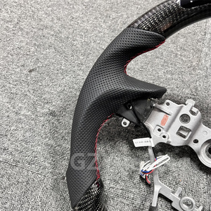 Volante de coche de carreras LED para <span class=keywords><strong>LEXUS</strong></span> <span class=keywords><strong>LX</strong></span> <span class=keywords><strong>570</strong></span> GS350 ES350 RX350 2016 2017 2018 <span class=keywords><strong>2019</strong></span> 2020 volante de fibra de carbono - Product Image 4