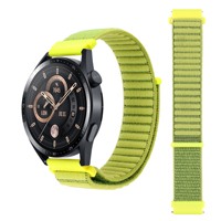 Bracelet en Nylon Ondulé pour Samsung Galaxy Watch 20mm 22mm Bracelet de Montre en Nylon Réglable Sport Correa