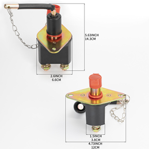300A 12V 150A 24V Heavy Duty batteria isolatore interruttore Cut Off Kill <span class=keywords><strong>Switch</strong></span> per auto camion barche e uso marino - Product Image 2