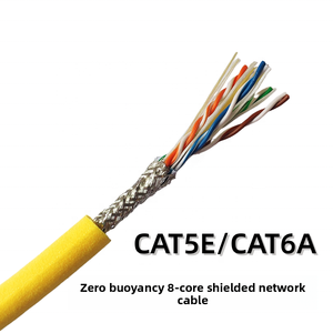 Cable Submarino con Cubierta Interior <span class=keywords><strong>de</strong></span> PUR Espumado Resistente a la Corrosión del Agua <span class=keywords><strong>de</strong></span> Mar, Blindaje <span class=keywords><strong>de</strong></span> Cobre Estañado Trenzado y Conductor <span class=keywords><strong>de</strong></span> Cobre - Product Image 5