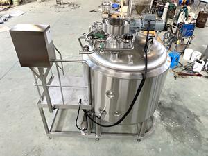 Usado 70L 100L 500L Fermentador De Aço Inoxidável para Café Agitando Extração ISO Certified Componentes do Núcleo-Pressão Vessel PLC - Product Image 5