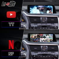 Écran multimédia Android Lsailt avec Carplay pour Lexus RX Knob RX350 RX450h RX200t RX300 2016-2019